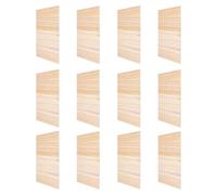 12 Pezzi Tavola di Rottura Taekwondo in Legno Marrone 0, 3cm