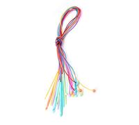 HEEPDD 12 Pezzi uncinetti, 1,2 m di plastica Uncinetto tunisino Afgano Uncinetto tunisino Set con Cavo Moquette Ferri da Maglia