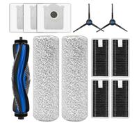 (12 Pezzi) X8 Pro Omni Ricambi Compatibili Con ECOVACS DEEBOT X8 Pro Omni/ X8 Omni,1 Spazzola a Rullo, 2 Spazzole a Rullo, 2 Spazzole Laterali, 3 Sacchetti Raccoglipolvere, 4 Filtri, Kit Di Accessori