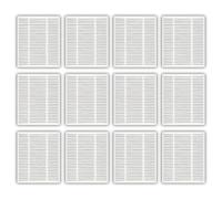 (12 Pezzi) Y0112 Filtro HEPA di Ricambio, Compatibile con Roomba Essential Robot Aspirapolvere e Lavapavimenti Combo Y0112 Y0140 Y0110 Q011 Q0120 Robot Aspirapolvere, Parti di Ricambio Filtri