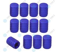 12 Pezzi YOU.S Tappi Valvola Con Guarnizione Blu Scuro Per Valvole Pneumatiche
