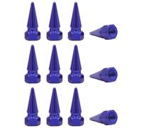 12 Pezzi YOU.S Tappi Valvola Pneumatici Spike In Blu Per PKW LKW Moto
