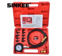 12 pezzo di Kit per il Test di Pressione Olio Motore Tester Auto Garage Strumento di Olio Basso Dispositivi di Allarme SK1267