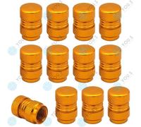 12 Pezzo You.S Alluminio Coperture Valvole Oro con Guarnizione per Camion Auto