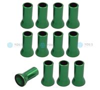 12 Pezzo You.S Alluminio Verde Chiaro Guaina Valvola Capsula Cover per Auto Lkw