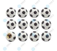 12 Pezzo You.S Plastica Coperture Valvole Calcio con Guarnizione per Camion Auto