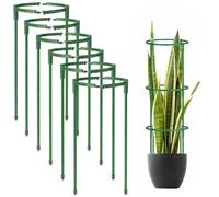 12 picchetti di supporto per piante in vaso, per piccole piante in vaso, pali da giardino, guida la crescita delle piante, protegge dalle intemperie, aspetto estetico (15 cm x 15 cm x 12 pezzi)