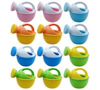 12 piccoli annaffiatoio per bambini, set di plastica multicolore per bagno, giochi in spiaggia, educazione in giardino, feste e regali