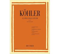 12 PICCOLI STUDI PER L'AVVIAMENTO ALLA VELOCITA OP. 157