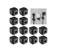 12-Piece Cable Storage, Self-Adhesive Cable Clip, Charging Cable Holder, Cable Management Organizer for Home