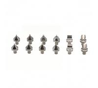 12 Pieces Kit Apri Cassa Orologio Forme Assortite Punta con Codolo Corto