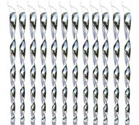 12 Pieces Reflective Wind Spiral Bird Scare Reflective Bird Repellent Garden Decoration for Balcony And Garden