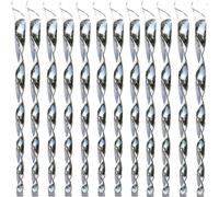 12 Pieces Reflective Wind Spiral Bird Scare Reflective Bird Repellent Garden Decoration for Balcony And Garden