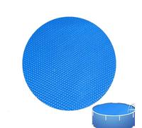 12 Piedi Copertura Solare Rotonda Per Piscina - Copertura Tagliabile Per Piscina | Coperta Solare Con Pellicola Isolante Resistente E Pieghevole | Schermo Solare Resistente E Termoisolante Per Esterni