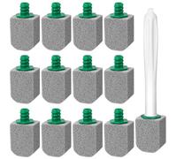 12 pietre pomice con manico lungo per la pulizia del WC, rimuove efficacemente macchie di calcare, anello di acqua dura, blocco di pulizia per piscine, vasche da bagno e grill (12)
