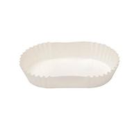 12 Pirottini BABA' in carta forno, resistente Fino a 220°C - 115x65xh25mm - BIANCO - pirottino rettngolare decorazione decorativi per cioccolatini, DOLCI, dolcetti - ideale per pasqua, natale festa