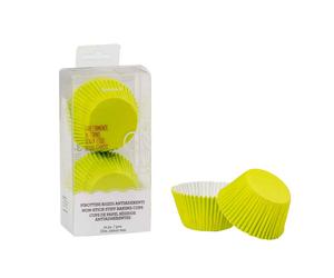 12 Pirottini rigidi in carta verdi per muffin Ø5,2 x h 4 cm Decora
