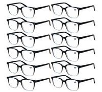 12 PK Occhiali Da Lettura Unisex Blu Anti Luce Per Computer Per Uomini E Donne