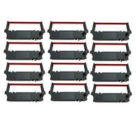 12-pk Star SP700 SP 700 SP712 SP 712 SP 742 SP742 RC700B nastri nero e rosso