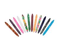 12 Plettri Oud in plastica appositamente sviluppati, colorati, lucidi, per principianti, peso ridotto per ridurre al minimo il disagio delle dita