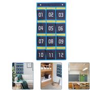 12 Pocket Porta Telefono Da Scrivania Organizzatore Del Cellulare