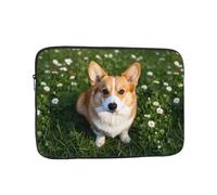 12 Pollice Del Computer Portatile Sacchetto Del Manicotto Impermeabile Antiurto Borsa Del Computer Carino Corgi Pelle Borse Leggero Tablet Custodia