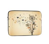12 Pollice Laptop Sleeve Bag Impermeabile Antiurto Dente di Leone Cuori Dente di Leone Borse Della Pelle Del Computer Leggero Tablet Custodia Da Trasporto