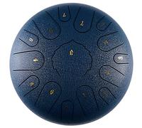 12 Pollici 13 Note Inossidabile Della Linguetta Del Tamburo, C Chiave Strumento A Percussione Handpan Lega Inossidabile Della Linguetta Della Batteria, For Bambini Musica Illuminismo (Color : Gray)