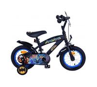 12 Pollici Batman Ragazzi Bicicletta Bambini Nero 3-4,5 Anni Con Rotelle