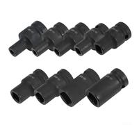 12 pollici per rubinetto quadrato presa driver per M6 a per per per rubinetti quadrati Adatto a cricchetti da 1/2 pollici per l'uso con chiave elettrica in applicazioni a spazio limitato ()