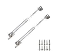 12 pollici porta dell'armadio cerniere a molla a gas 100-20 kg armadio da cucina cerniera idraulica puntone coperchio scatola di supporto ferramenta for mobili(100N 4Pc Silver)