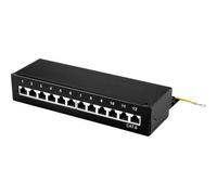 12 porte patchbox di rete renkforce cat 6 1 u
