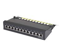 12 porte patchbox di rete renkforce cat 6a 1 u