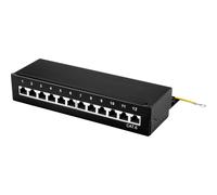 12 porte patchbox di rete renkforce cat 6 1 u