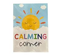 12 poster con angoli calmanti per sentimenti in classe tabella ruota ed emozioni poster calma angolo salute mentale poster per decorazione da parete in classe