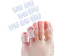 12 Protezione Dita Piedi Silicone Protettori Proteggi Punta Gel per mignolo