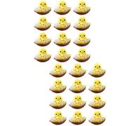 12 pulcini di Pasqua Decorazioni pasquali Mini pulcino soffice con nido