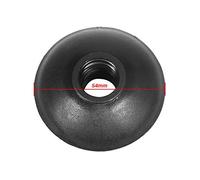 12 Puntali di Ricambio per Bastoncini da Trekking - Punte in Gomma per Alpenstocks e Bastoni da Passeggio