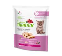 12 Pz 300g Natural Trainer Kitten Gatto Umido Pollo Fresco Bocconcini