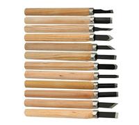 12 pz/8 pz/6 pz Professionale Intaglio Legno Scalpello Coltello Mano Strumento Set per Base Dettagliato Carving Woodworkers Sgorbie