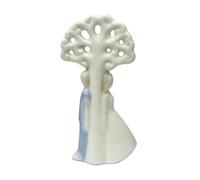 12 PZ Albero della vita con Coppia Sposi porcellana da 7 cm BOMBONIERA 0KW6