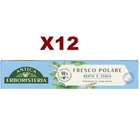12 PZ ANTICA ERBORISTERIA FRESCO POLARE MENTA E ZINCO DENTIFRICIO 75ML
