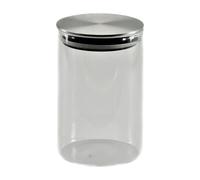 12 PZ Barattolo Portaconfetti in Vetro 450 ml H.12.4x8.5 cm Bomboniera 1A5G