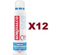 12 PZ BOROTALCO DEODORANTE SPRAY PURO 150ML