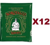 12 PZ BOROTALCO ROBERTS BUSTA 100GR PROFUMATO POLVERE PER BAMBINI E ADULTI