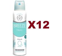 12 PZ BREEZE NEUTRO DEODORANTE SPRAY 150ML ZERO MACCHIE