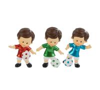 12 PZ Calamita CALCIATORE in resina 3.5x4 cm BOMBONIERA 1GU5