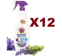12 PZ CHANTECLAIR SGRASSATORE UNIVERSALE PROFUMO DI LAVANDA SPRAY 600ML