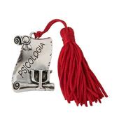 12 PZ Ciondolo LAUREA Laureato PSICOLOGIA con nappina BOMBONIERA | 12 CIONDOLI GADGET PER BOMBONIERE LAUREE