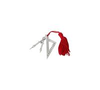 12 pz ciondolo zama laureato squadra e compasso con nappina architettura ingegne